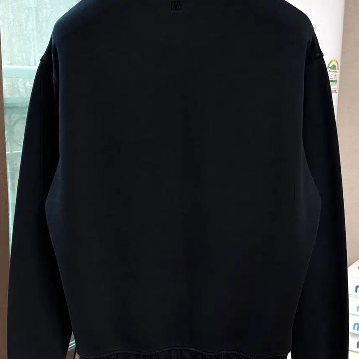 [SOLD OUT] 아미 스몰하트 맨투맨 블랙 L