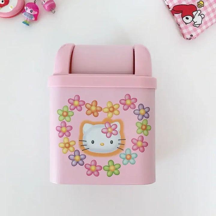[BUNJANG] Sanrio Hello Kitty Storage Box / 고전 산리오 키티 카오하나 보관함 / 정리함