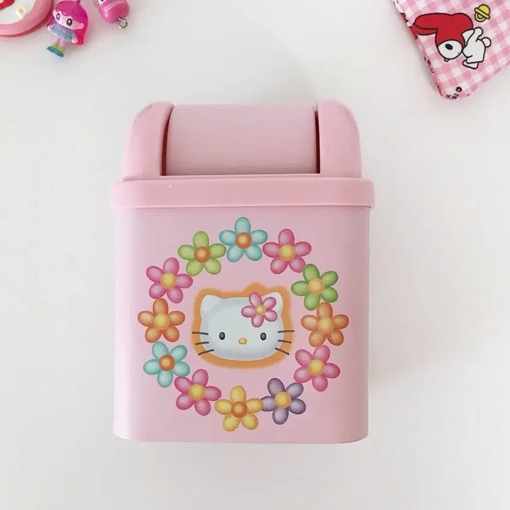 [BUNJANG] Sanrio Hello Kitty Storage Box / 고전 산리오 키티 카오하나 보관함 / 정리함
