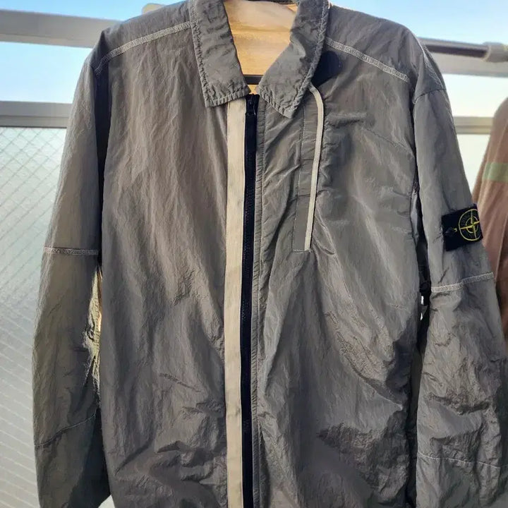 [BUNJANG] Stone Island Nylon Metal Overshirt Beige 2XL / 스톤아일랜드 18FW 나일론메탈 오버셔츠 베이지 2XL