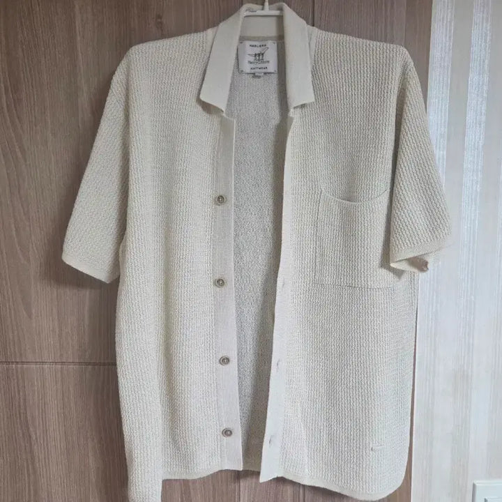[BUNJANG] Henry Cotton's Knit Cardigan (Size 100) / 헨리코튼 반팔 니트가디건 100