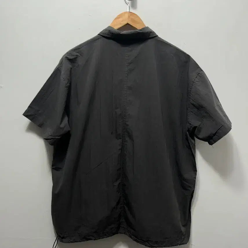 [BUNJANG] MMMP Black Anorak Style Short Sleeve Shirt M / MMMP 반팔 셔츠 블랙 아노락 스타일 M