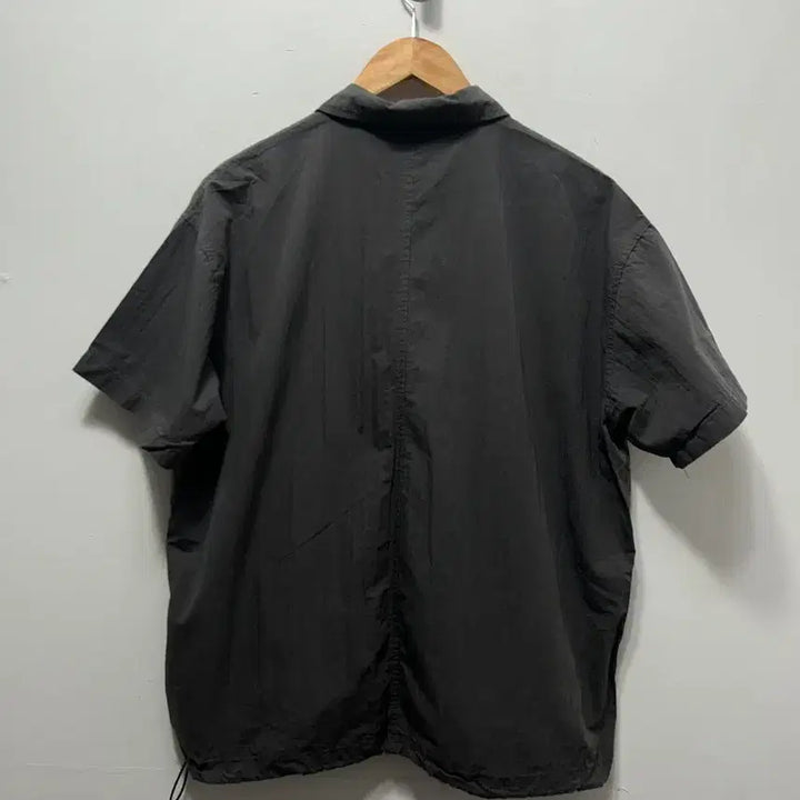 [BUNJANG] MMMP Black Anorak Style Short Sleeve Shirt M / MMMP 반팔 셔츠 블랙 아노락 스타일 M