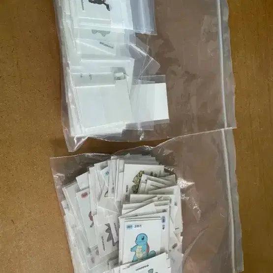 [BUNJANG] Pokemon Tteokbokki Stickers 1st & 2nd Generations Complete Set / 포켓몬 띠부씰 3자리 1,2세대 완성