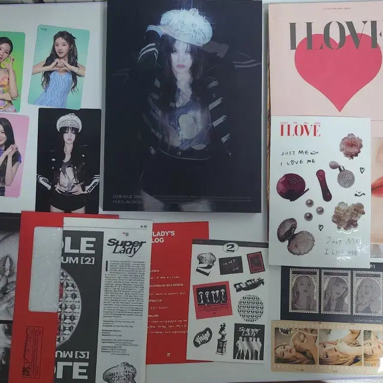 여자아이들 앨범 포카 일괄