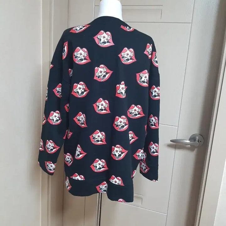 [BUNJANG] Lucky Chouette Oversized Long Sweatshirt / 럭키슈에뜨 도톰 롱맨투맨