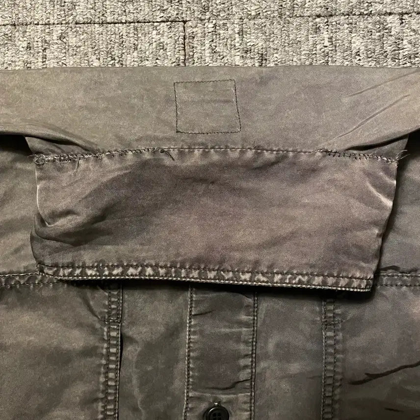 [BUNJANG] Porter Classic Super Nylon Shirt Khaki / 포터클래식 슈퍼 나일론 셔츠 카키 [M/105]