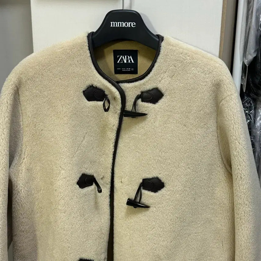 [BUNJANG] ZARA Faux Fur Mustang Jacket (S) / 자라 퍼자켓 무스탕(S)