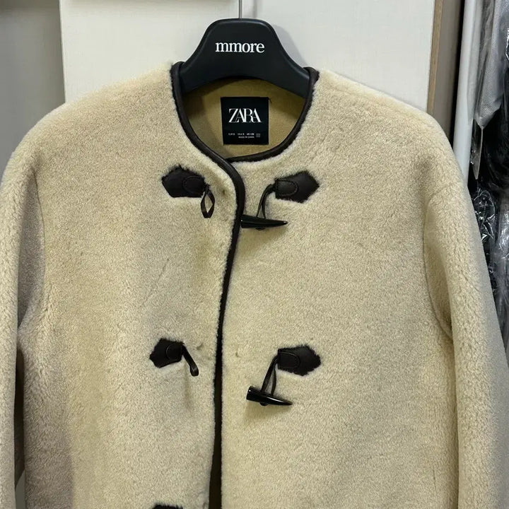 [BUNJANG] ZARA Faux Fur Mustang Jacket (S) / 자라 퍼자켓 무스탕(S)