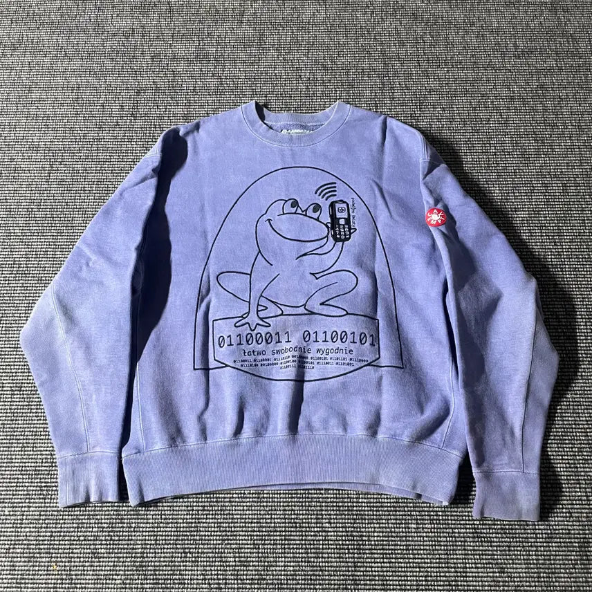 [BUNJANG] C.E Frog Sweatshirt (L) / 카브엠트 개구리 맨투맨 (L)