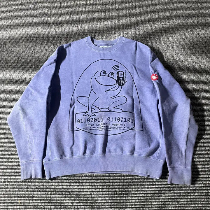 [BUNJANG] C.E Frog Sweatshirt (L) / 카브엠트 개구리 맨투맨 (L)