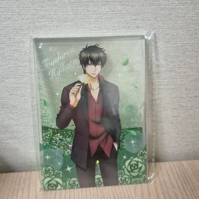 [BUNJANG] Gintama Hijikata Toshiro Glitter Acrylic Block / 은혼 히지카타 토시로 글리터 아크릴