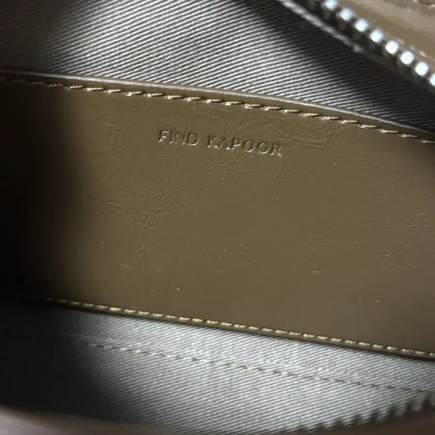 [BUNJANG] FIND KAPOOR Marty Bag Crinkled Brown Tote Bag / FIND KAPOOR 파인드카푸어 마티백 크링클드 브라운 토트백