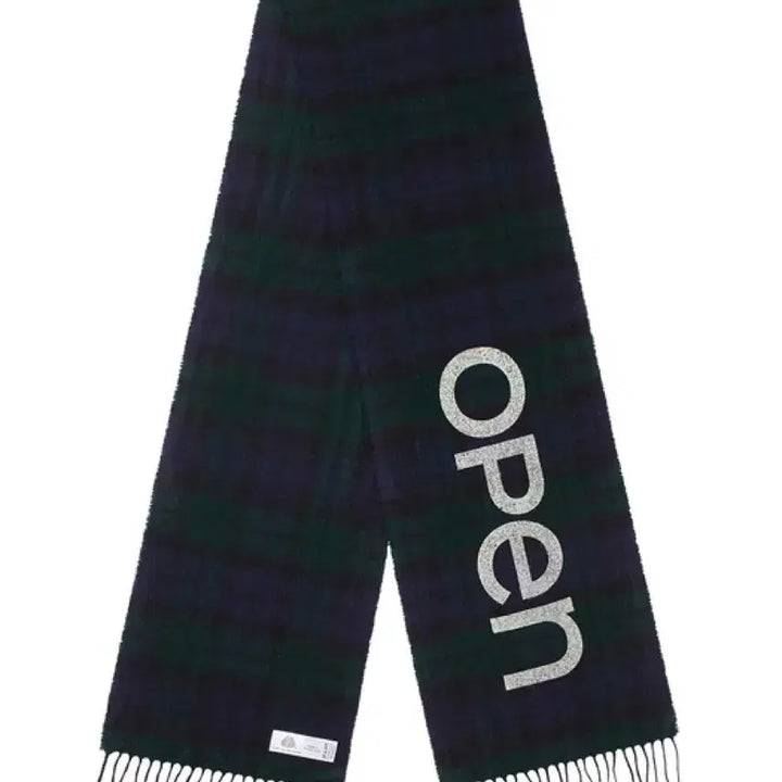 [BUNJANG] OPEN YY Tartan Wool Scarf Green / 새상품) 오픈와이와이 타탄 울 머플러 그린