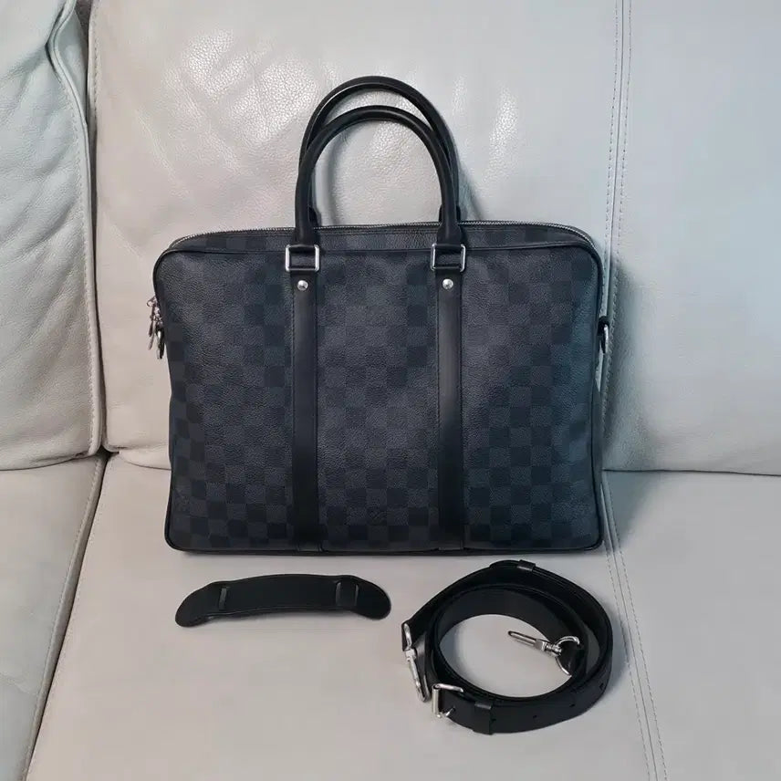 [BUNJANG] Louis Vuitton Document Voyage PM Crossbody Bag / 루이비통 포르테 도큐멍 보야주 PM 크로스백 N41478 서류 가방