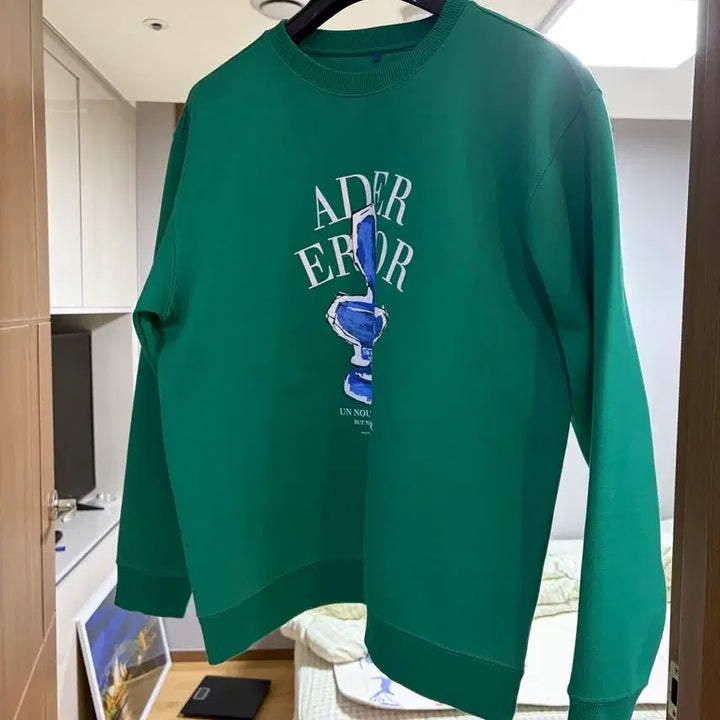 [BUNJANG] ADER ERROR Trophy Logo Sweatshirt A1 / 아더에러 트로피로고 맨투맨 A1사이즈