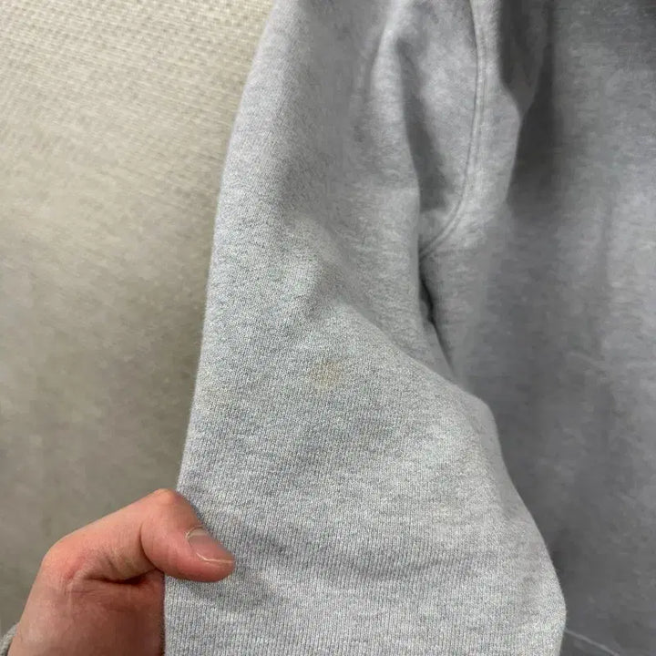 [SOLD OUT] 빈티지 캐주얼 그레이 후드티 M M10465