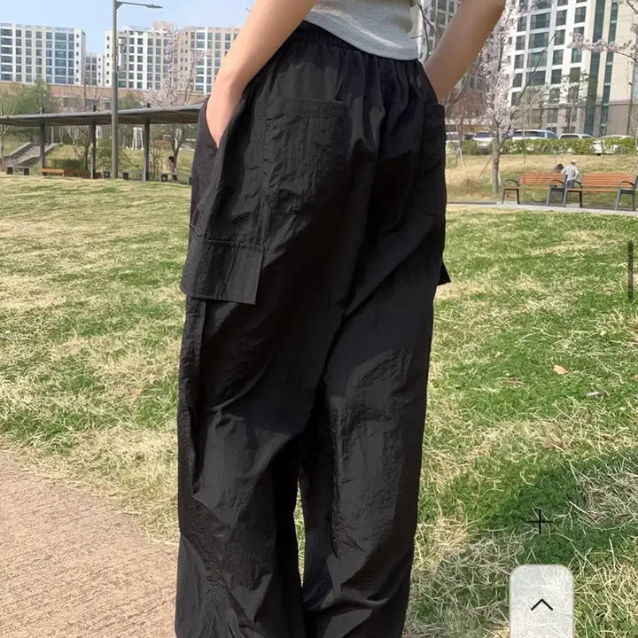 [BUNJANG] Gogosing Summer Two-Way Bending Washer Cargo Pants / 고고싱 썸머 투웨이 밴딩 와샤 카고팬츠