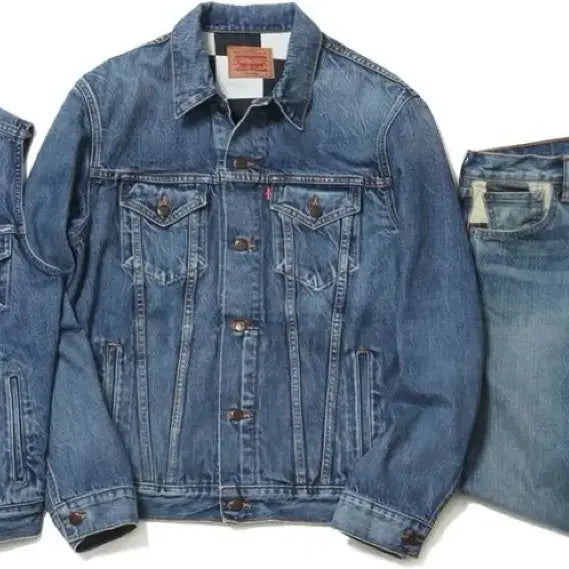 [BUNJANG] Supreme Levi's Denim Trucker Jacket / [M] 슈프림 X 리바이스 데님 트러커 자켓 14FW