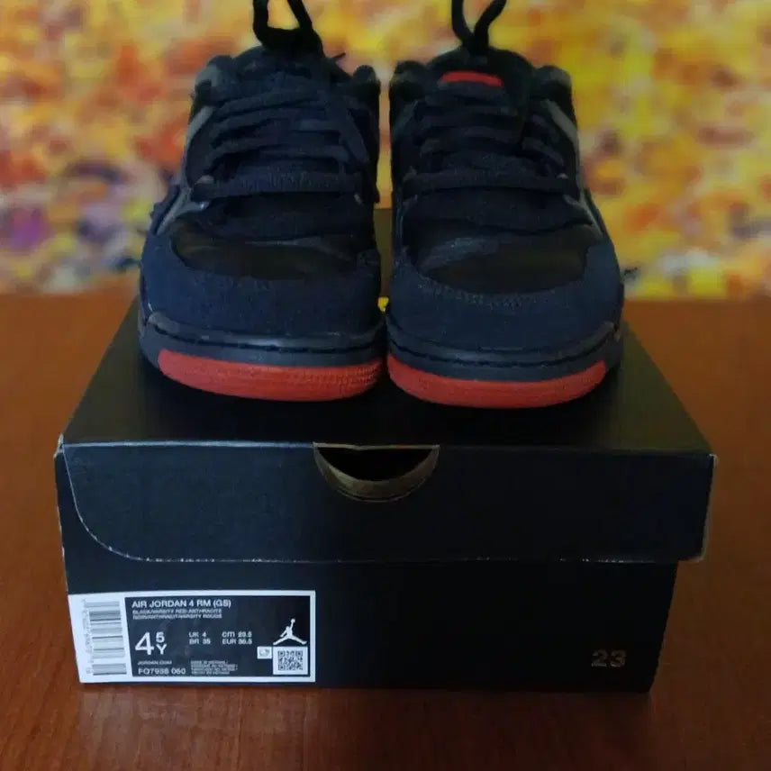 [BUNJANG] Nike Air Jordan 4 RM Black 235 / 나이키 에어조던 4RM 블랙235