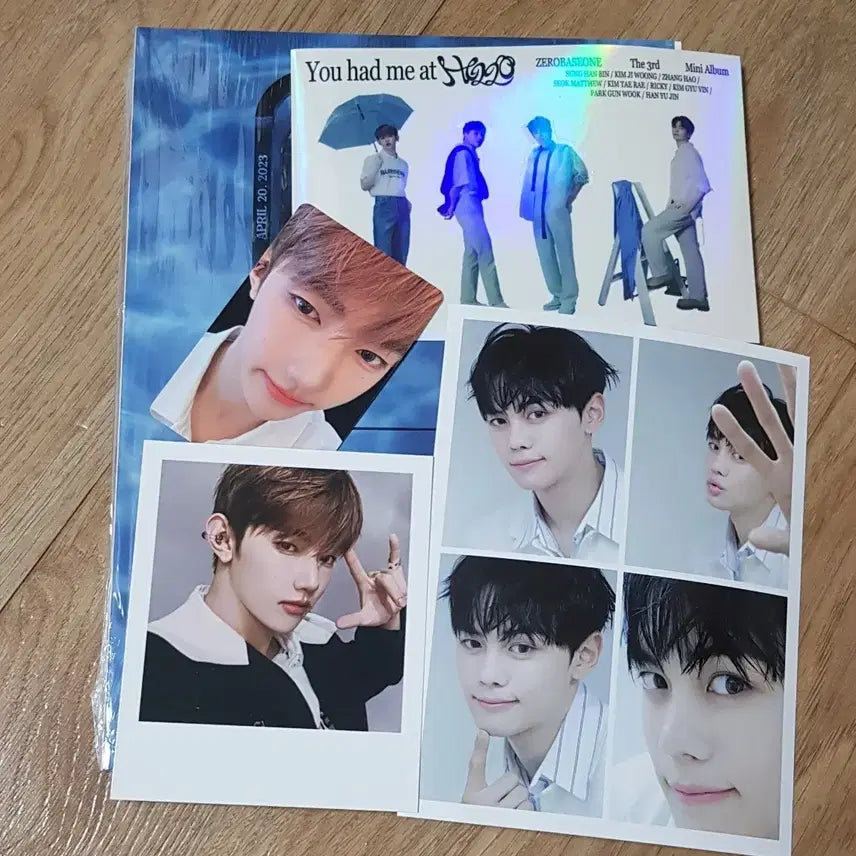 제베원 3집 앨범 장하오 세트  You had me at HELLO