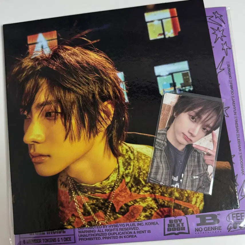 보넥도 개봉앨범 노장르 보드게임반 성호 풀셋