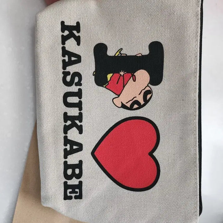 [BUNJANG] Crayon Shin-chan Kasukabe Pouch / 짱구 KASUKABE 파우치