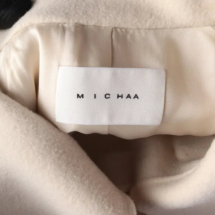 [BUNJANG] Missha Wool Cashmere Blend Short Coat Ivory / 미샤 21FW 양모 캐시미어 블렌드 숏 코트 아이보리