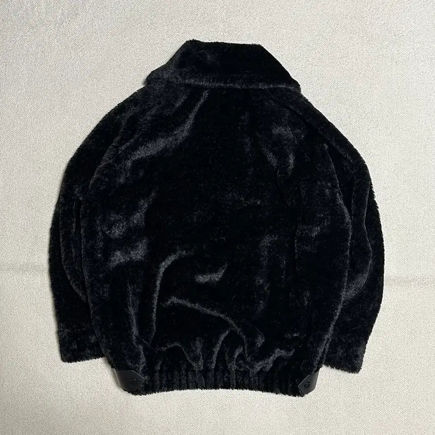 [BUNJANG] Juicy Judy Faux Fur Zip-Up Jumper / 쥬시쥬디 페이크 퍼 집업 점퍼