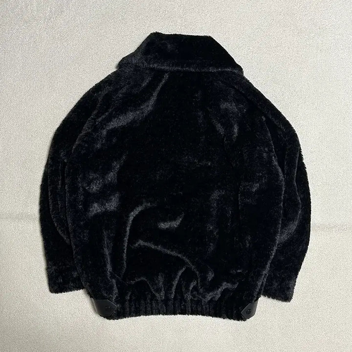 [BUNJANG] Juicy Judy Faux Fur Zip-Up Jumper / 쥬시쥬디 페이크 퍼 집업 점퍼