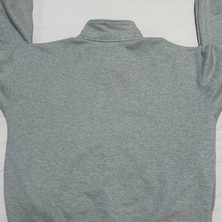 [BUNJANG] Haag Gray Logo Half Zip-Up / Haag 헤이그 회색 그레이 로고 하프 집업 반집업