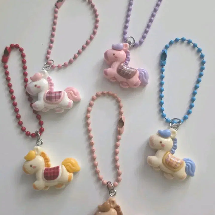 [BUNJANG] Mini Horse Parts Keyring / 미니 말 파츠 키링