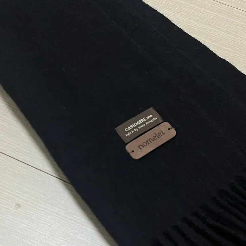 [BUNJANG] Cashmere Muffler (Navy) / 새상품 노멜렛 폰던트 캐시미어 머플러 네이비