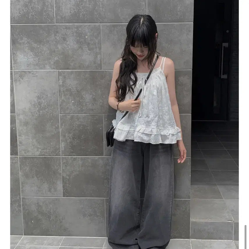 [BUNJANG] Any One More Your Race Hair Tie Set White / 애니원모어 [set] 유어 레이스 나시 헤어끈 세트 화이트