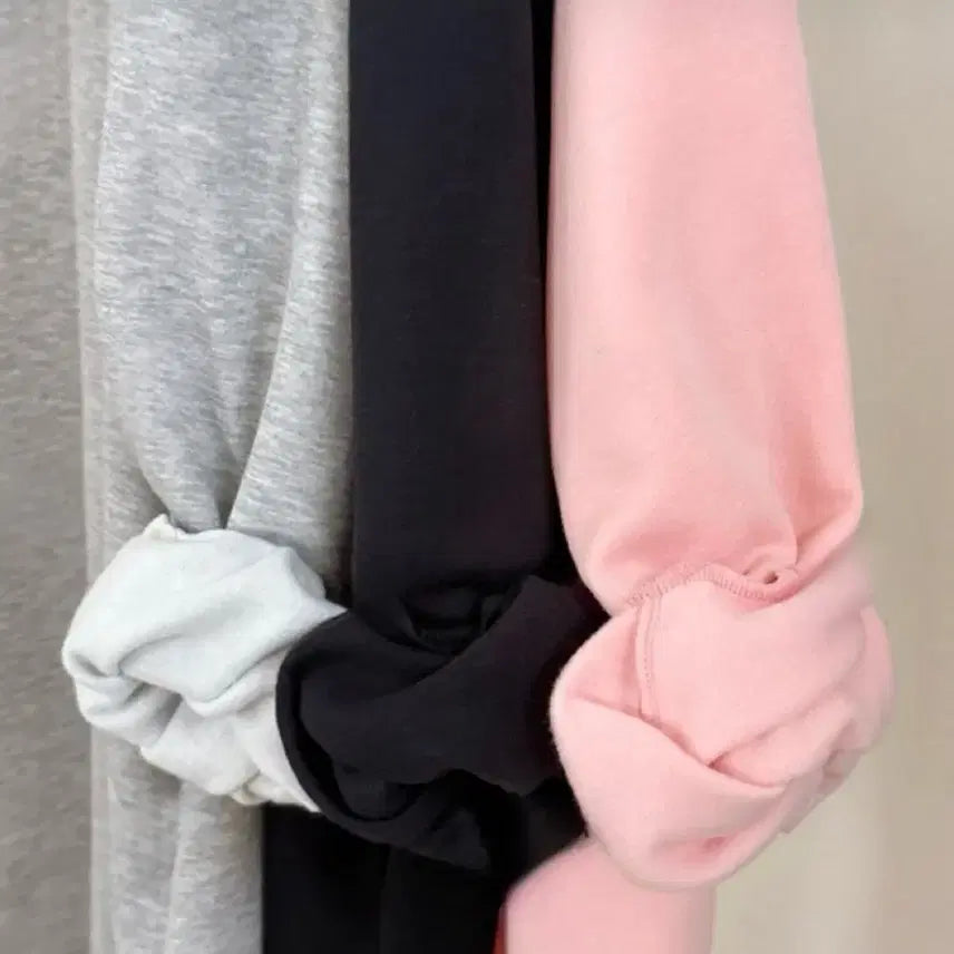[BUNJANG] V-neck Mini Fleece Dress / 맨투맨 브이넥 기모 미니원피스