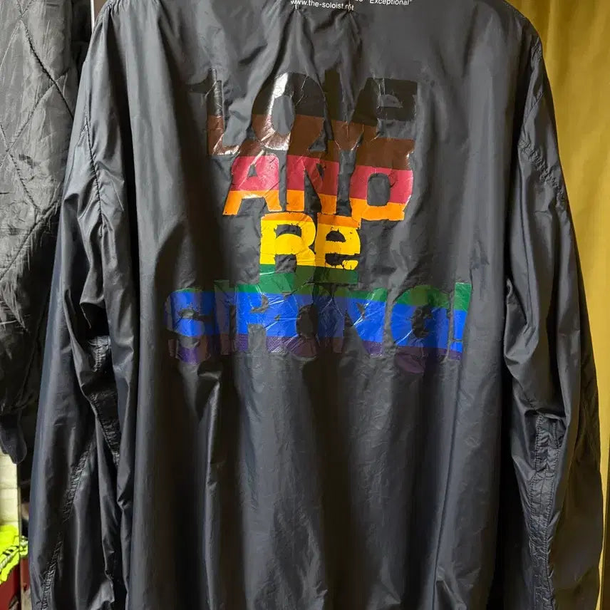 [BUNJANG] Soloist Love and Beastrong Coach Jacket / 솔로이스트 러브앤비스트롱 코치자켓 48사이즈