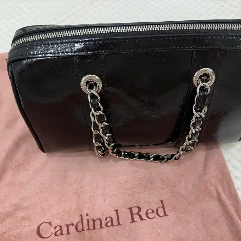 [BUNJANG] Cardinal Red Tenber Bag / 카디널레드 텐버백