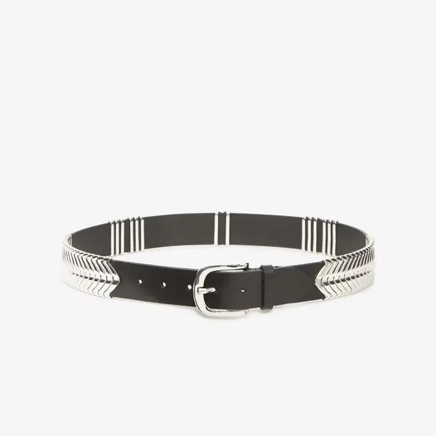 [BUNJANG] Isabel Marant Tehora Leather Belt Black / [95] 이자벨마랑 테호라 레더 벨트 블랙