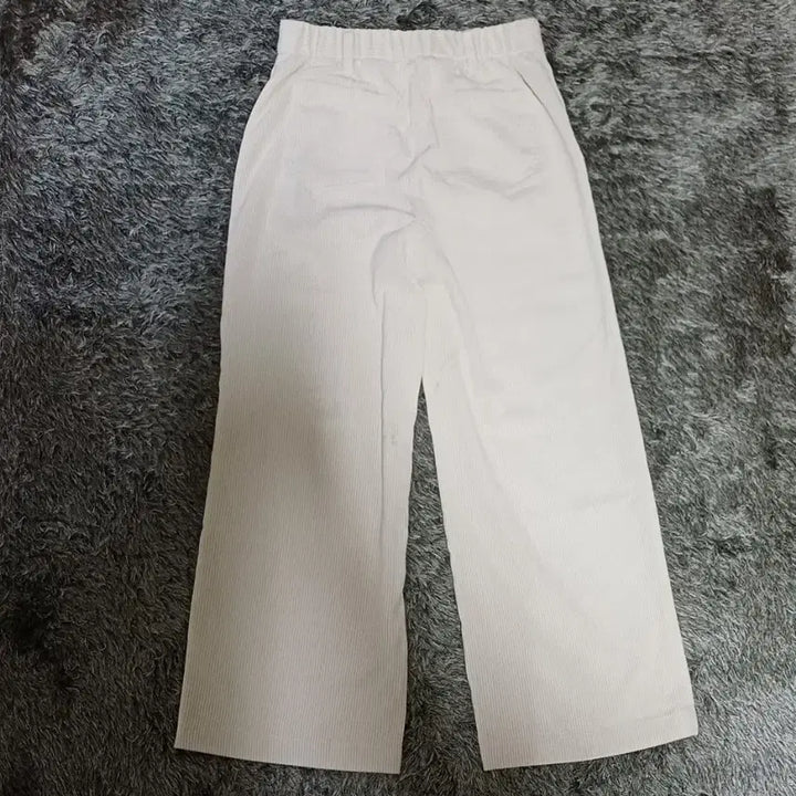 [BUNJANG] Top Ten Ivory Corduroy Wide Pants / 탑텐 아이보리 코듀로이 와이드 팬츠 27(70) 여성