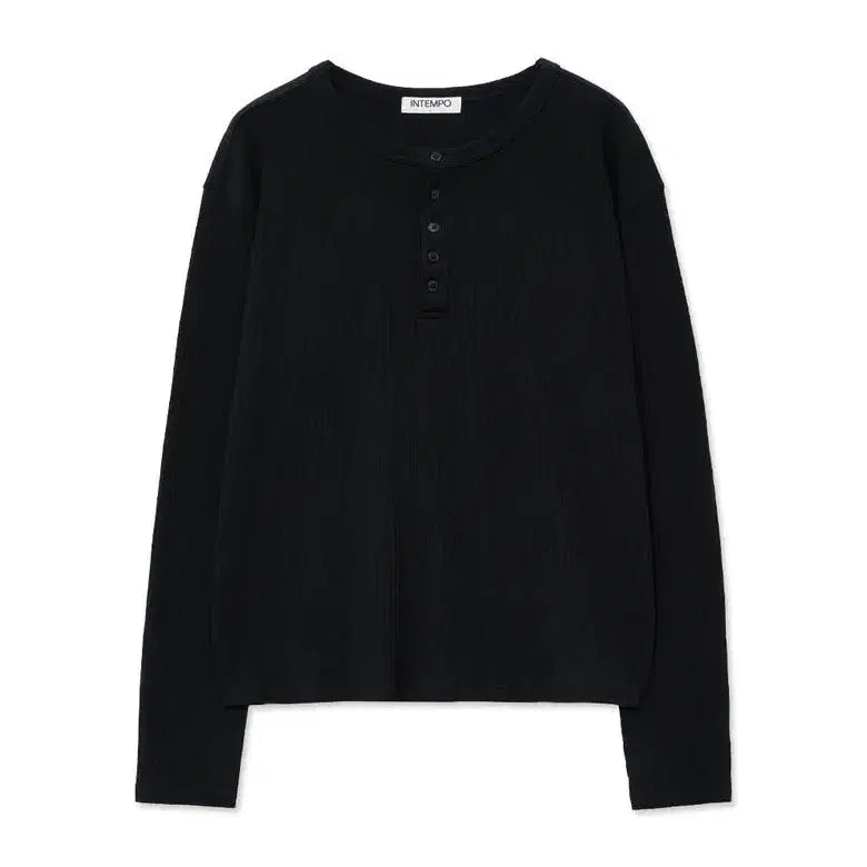[BUNJANG] Intempo Mood Henley Neck Shirt Bundle XL / 인템포무드 헨리넥 3색상 일괄 XL