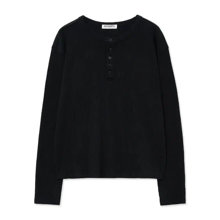 [BUNJANG] Intempo Mood Henley Neck Shirt Bundle XL / 인템포무드 헨리넥 3색상 일괄 XL