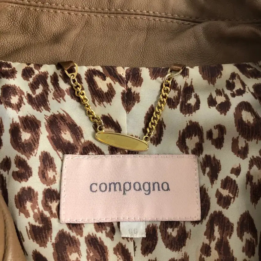 [BUNJANG] Compagna Leather Rider Jacket Brown / compagna 양가죽 라이더 자켓 브라운