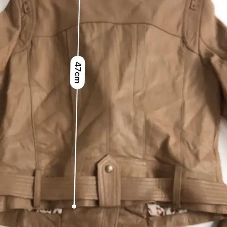 [BUNJANG] Compagna Leather Rider Jacket Brown / compagna 양가죽 라이더 자켓 브라운