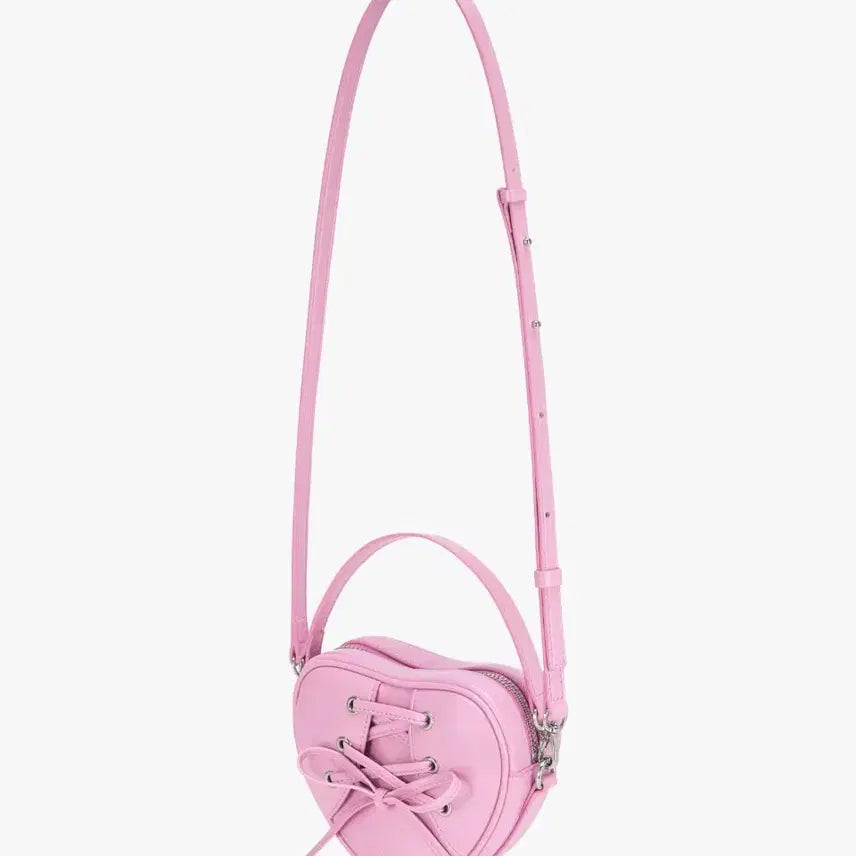 [BUNJANG] Find Kapoor Heart Bag Pink / 파인드카푸어 리본타이 하트백 핑크 크로스백 숄더백 토트백 미니백 가방