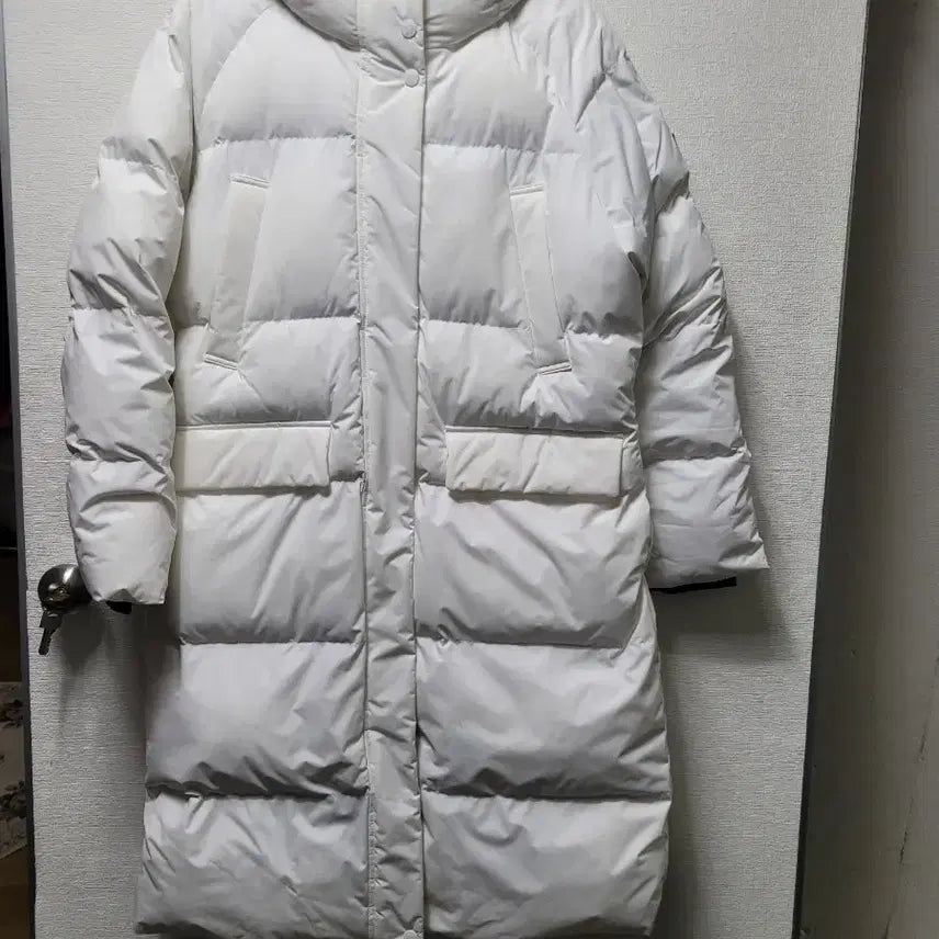 [BUNJANG] Kolon 95 White Long Down Jacket / 코오롱패딩점퍼95  폴리~~~