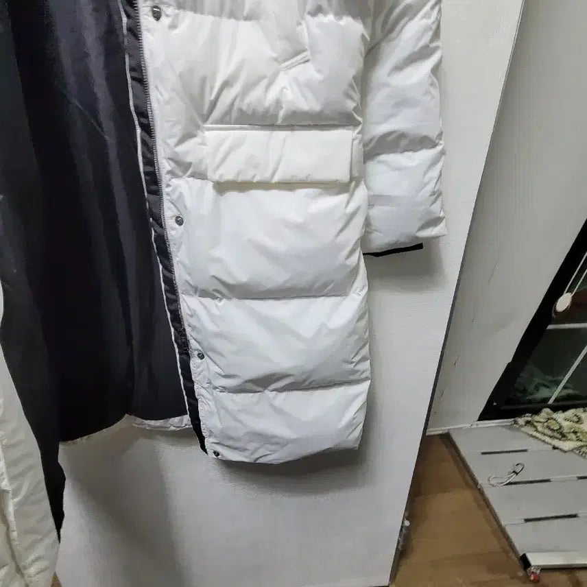[BUNJANG] Kolon 95 White Long Down Jacket / 코오롱패딩점퍼95  폴리~~~