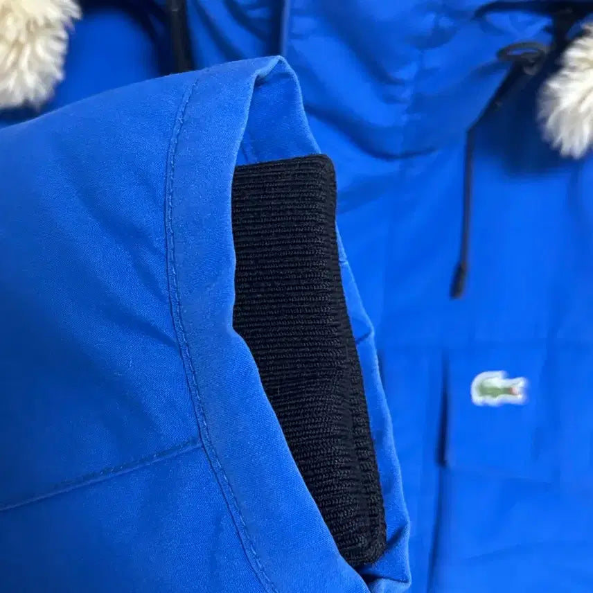 [BUNJANG] Lacoste Men's Duck Down Padded Jacket Blue 95 / 라코스테 남성 덕다운 패딩 점퍼 블루 95