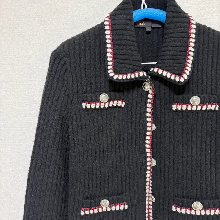 [BUNJANG] Maje Black Knit Cardigan / maje 마쥬 블랙 니트 가디건