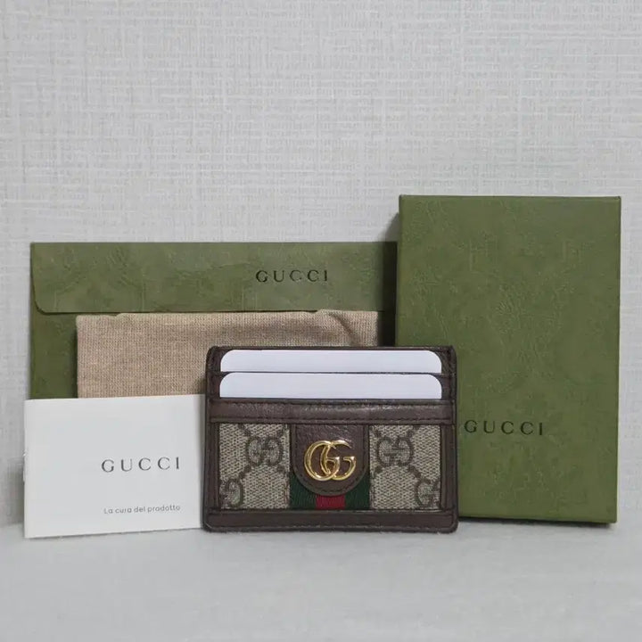 [BUNJANG] Gucci Ophidia Card Holder / GUCCI 구찌 오피디아 더블 G 카드 홀더