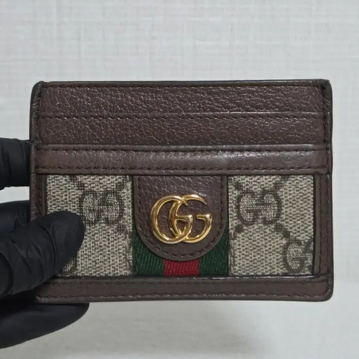 [BUNJANG] Gucci Ophidia Card Holder / GUCCI 구찌 오피디아 더블 G 카드 홀더
